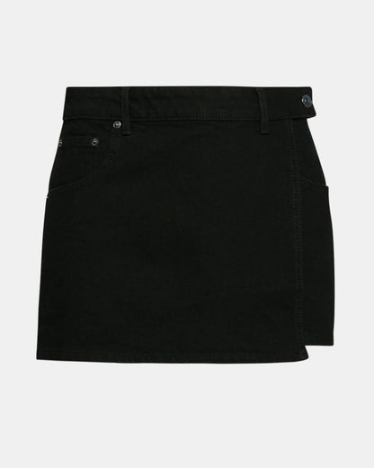 BRIGHTIN SKORT WASHED BLACK