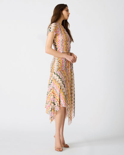 LARKE KNIT TOP RAINBOW VISION