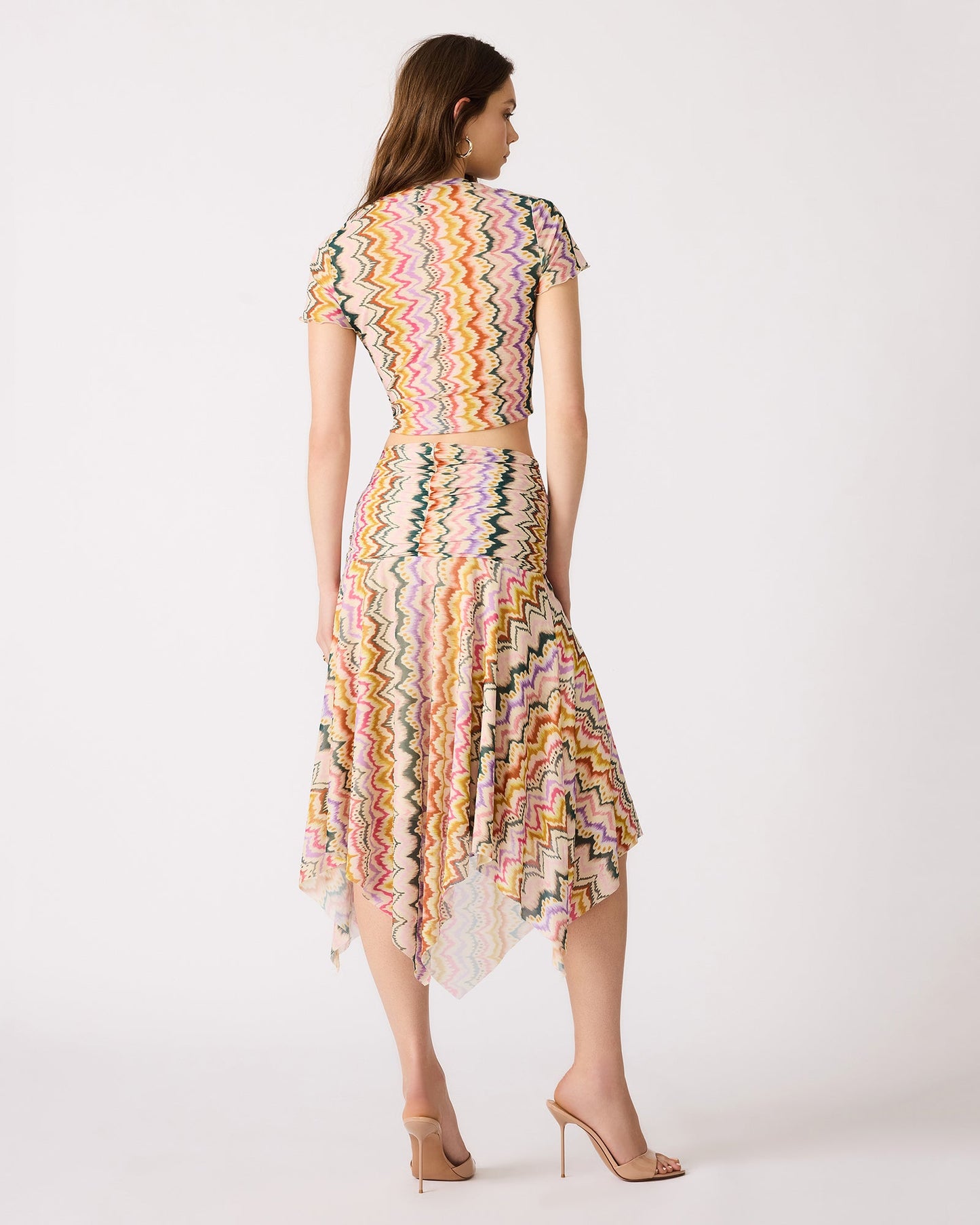 LARKE KNIT TOP RAINBOW VISION