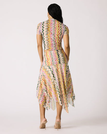 LARKE KNIT TOP RAINBOW VISION