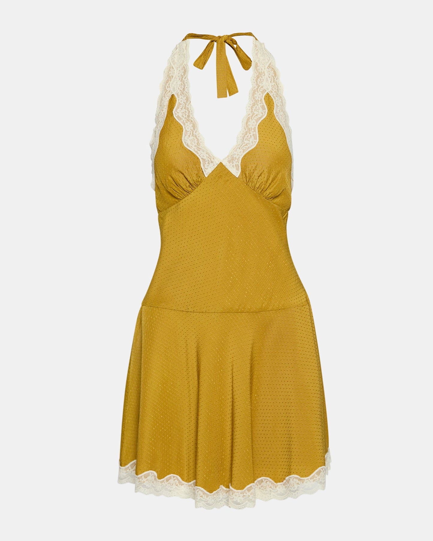 LIZA DRESS THYME GREEN
