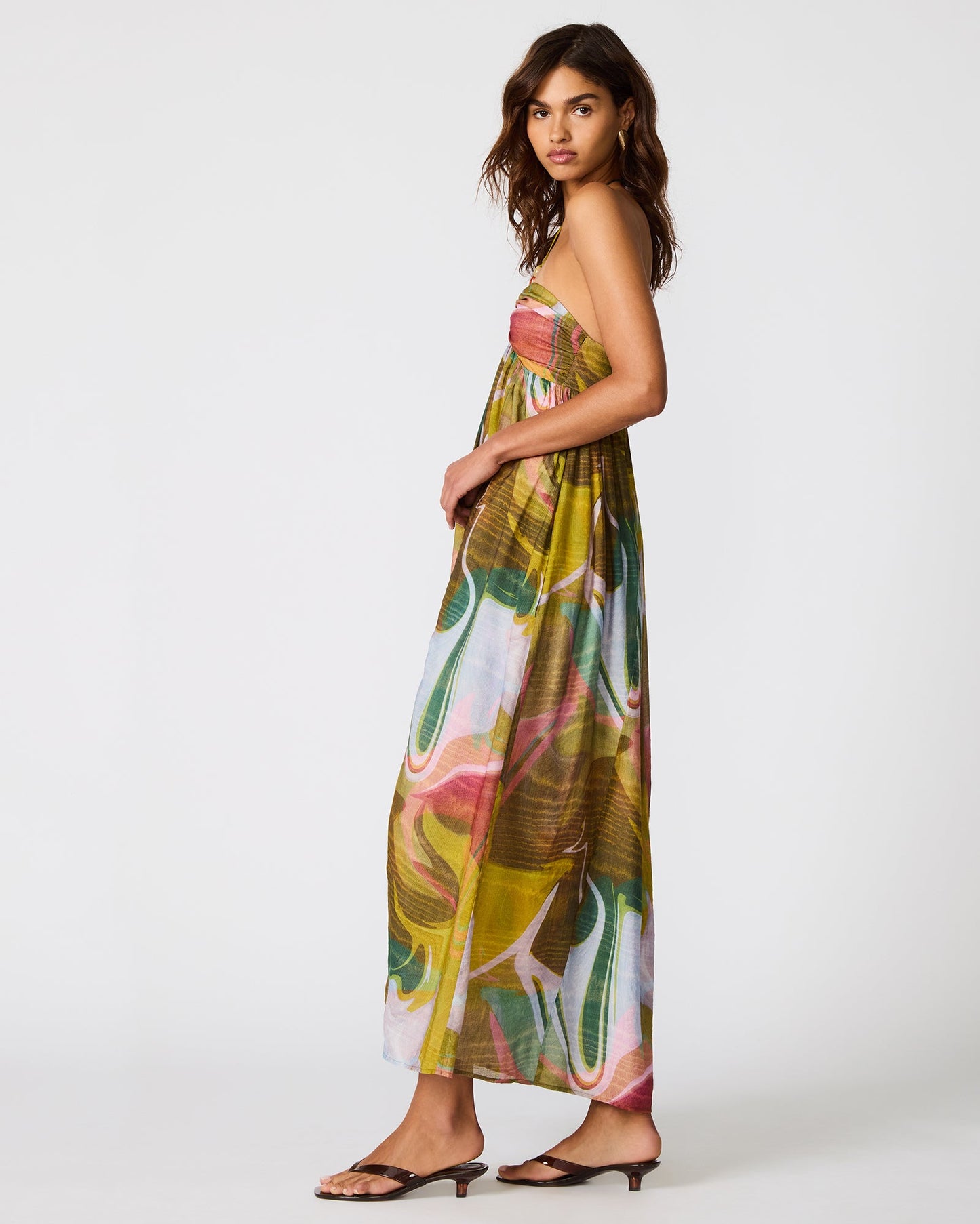 YAZMINA DRESS MARBLE