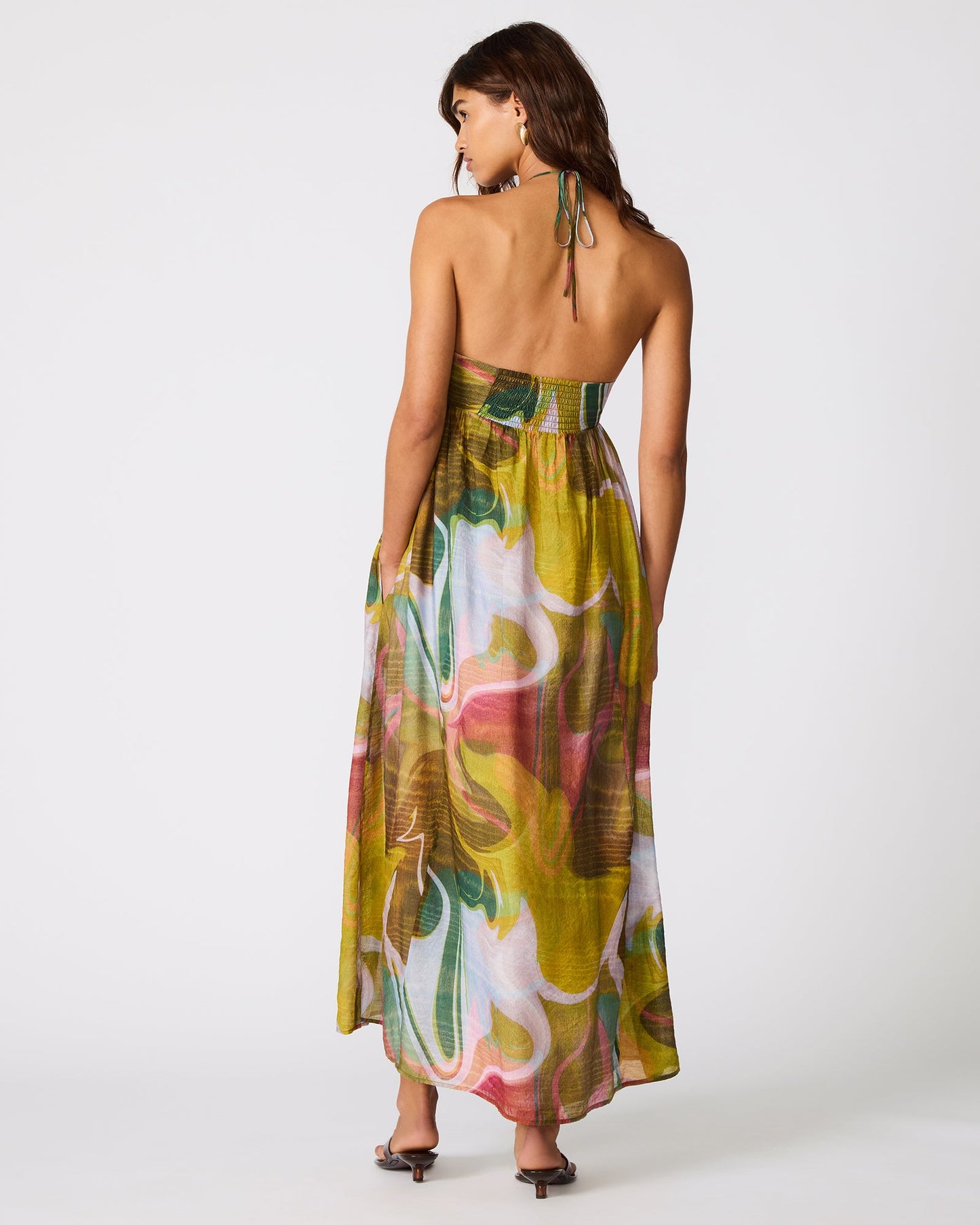 YAZMINA DRESS MARBLE