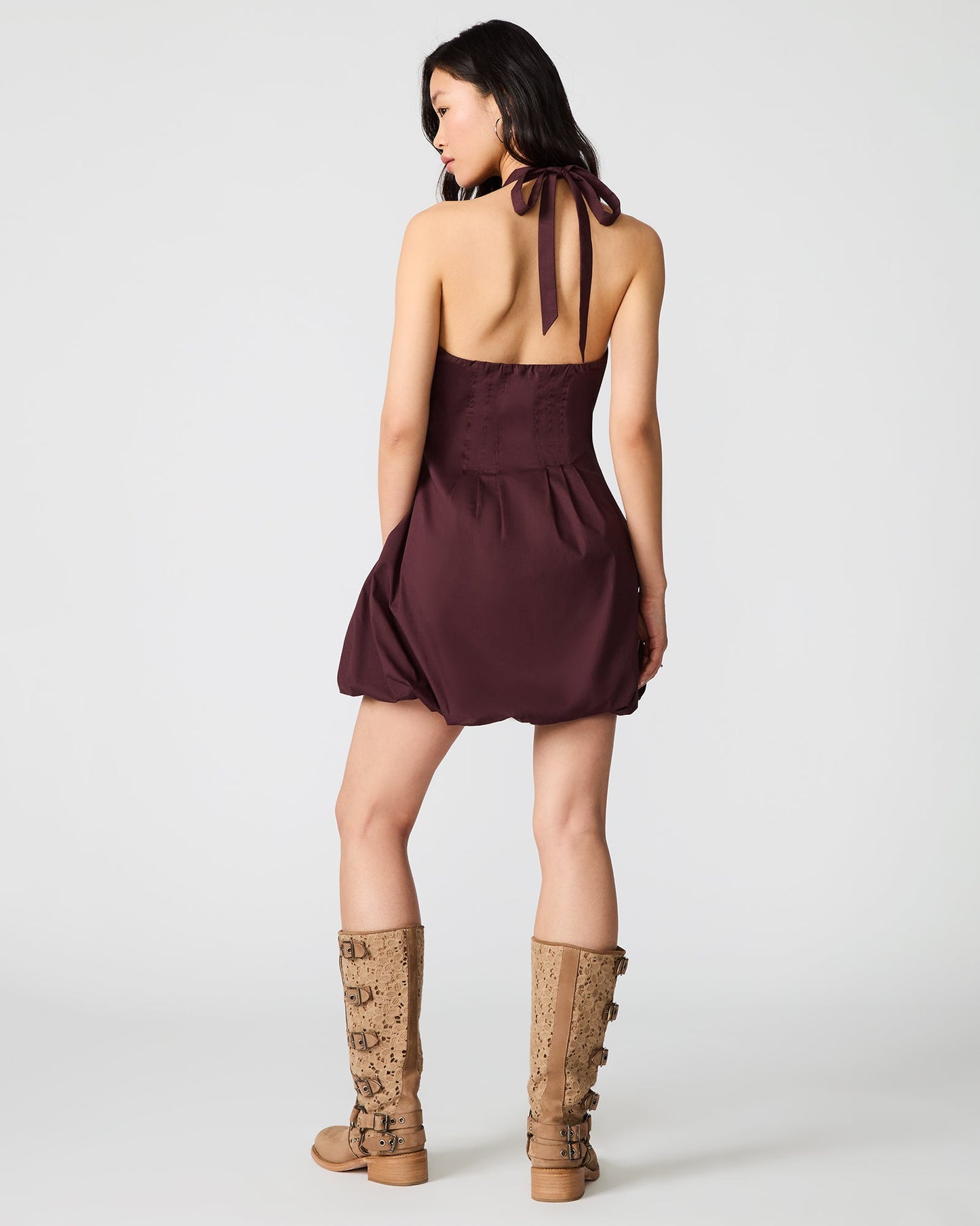 DIANNA DRESS CHOCOLATE