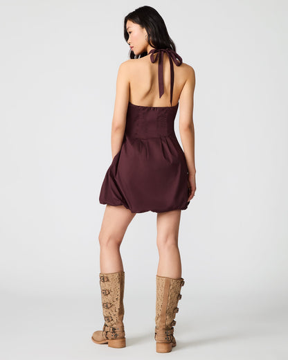 DIANNA DRESS CHOCOLATE