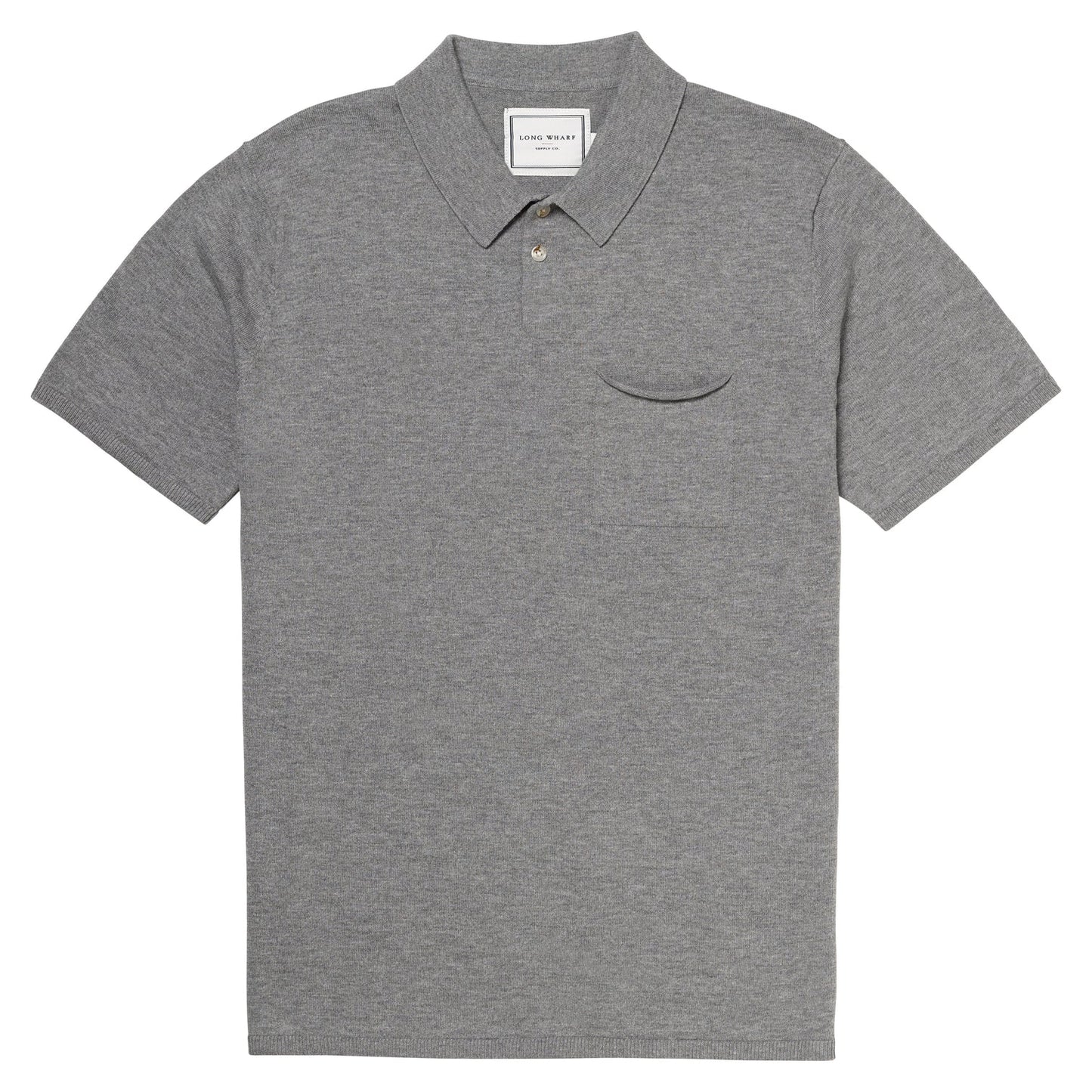 Long Wharf Supply SeaWell Knit Pocket Polo