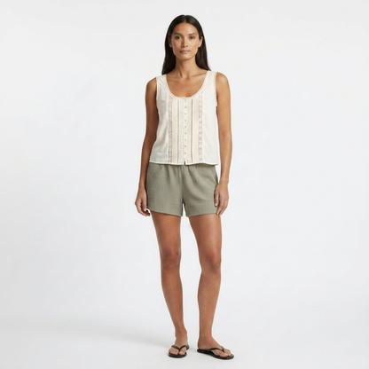 Isla Double Cloth Short