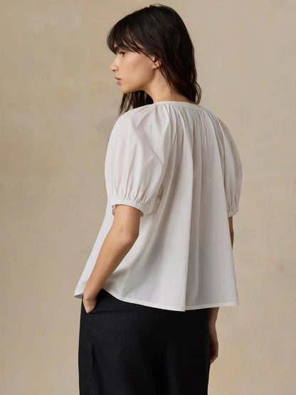 Faherty Voile Lettie Top