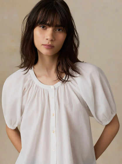 Faherty Voile Lettie Top