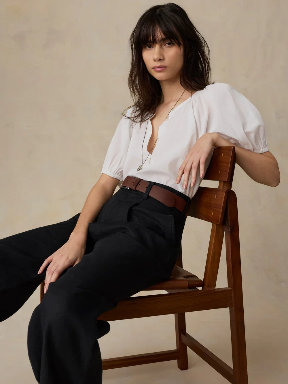 Faherty Voile Lettie Top