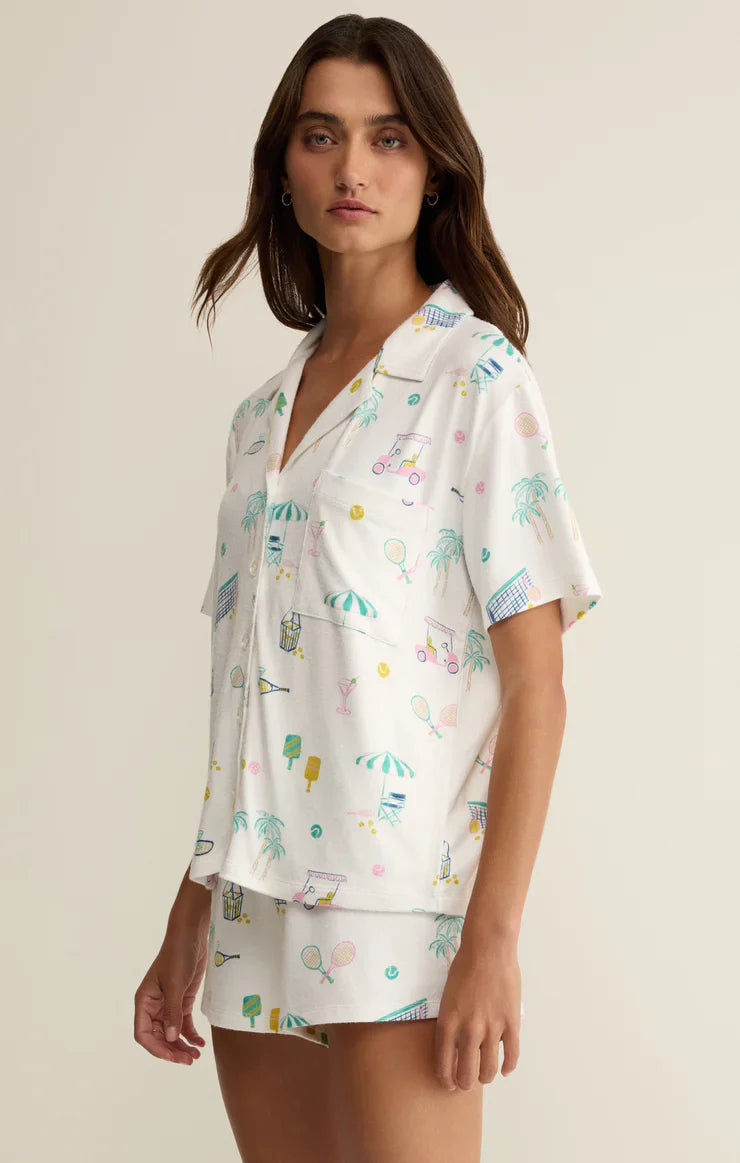 Court Sports Pj Top
