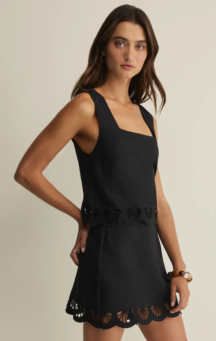 Charlene Embroidery Top