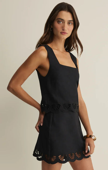 Charlene Embroidery Top
