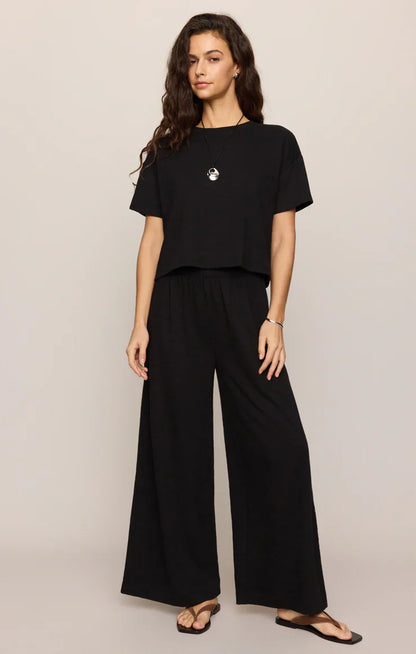 Sway Textured Cropped Tee