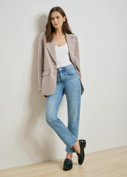 Favorite Daughter The Dot Mid Rise Straight Ankle Women's Jeans