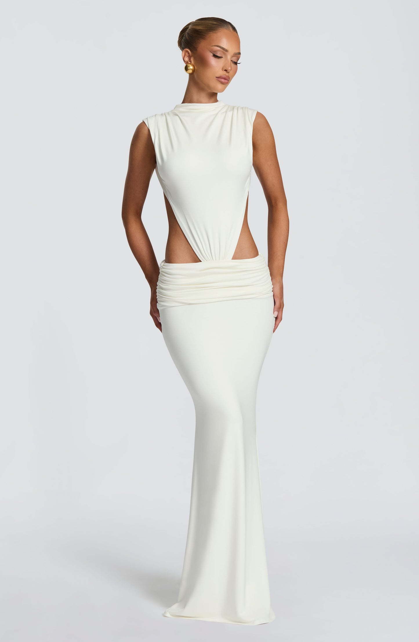 Fenella Maxi Dress - Ivory