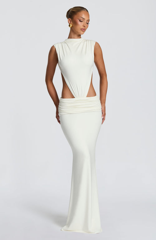 Fenella Maxi Dress - Ivory