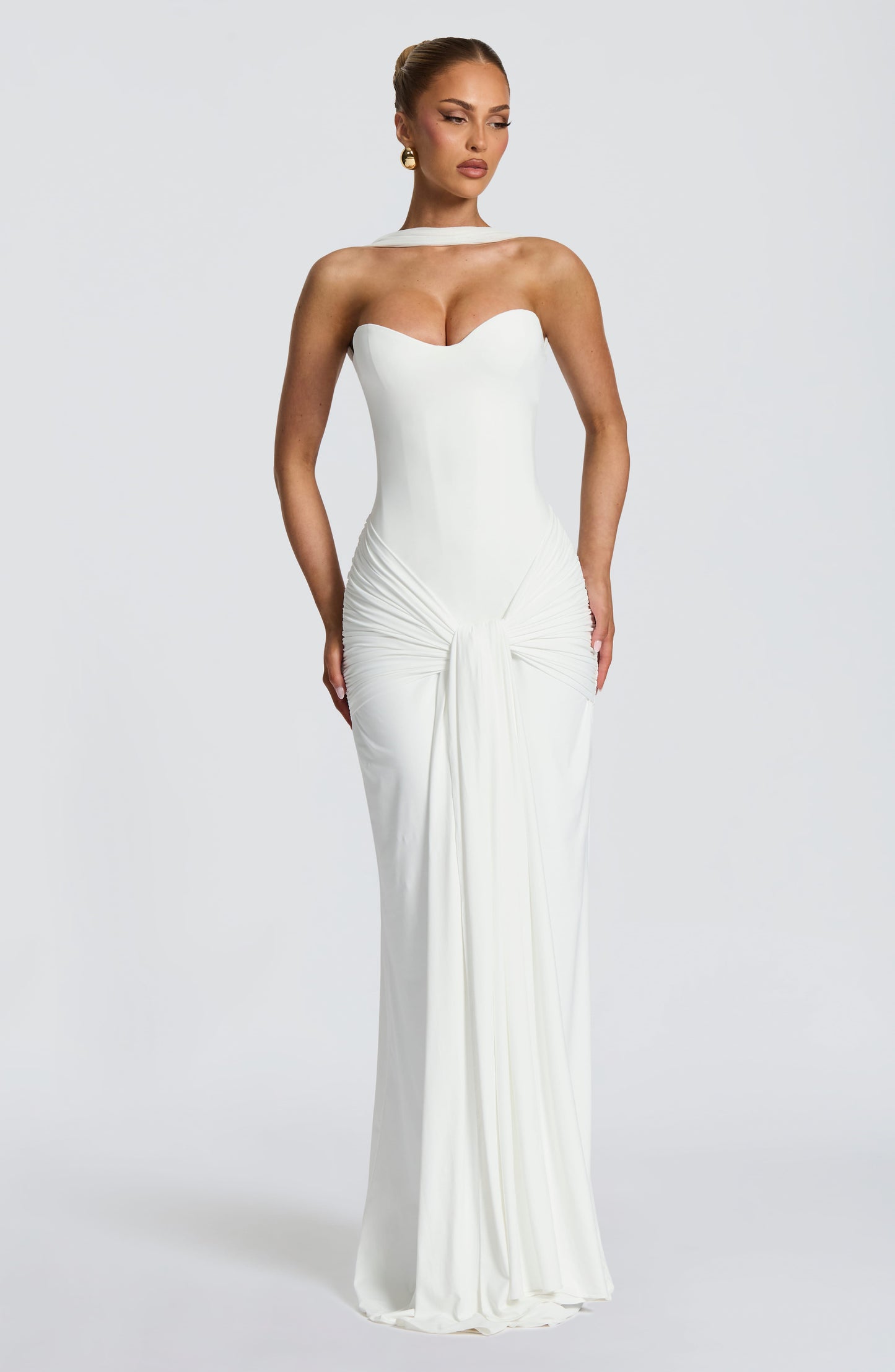 Gia Maxi Dress - Ivory