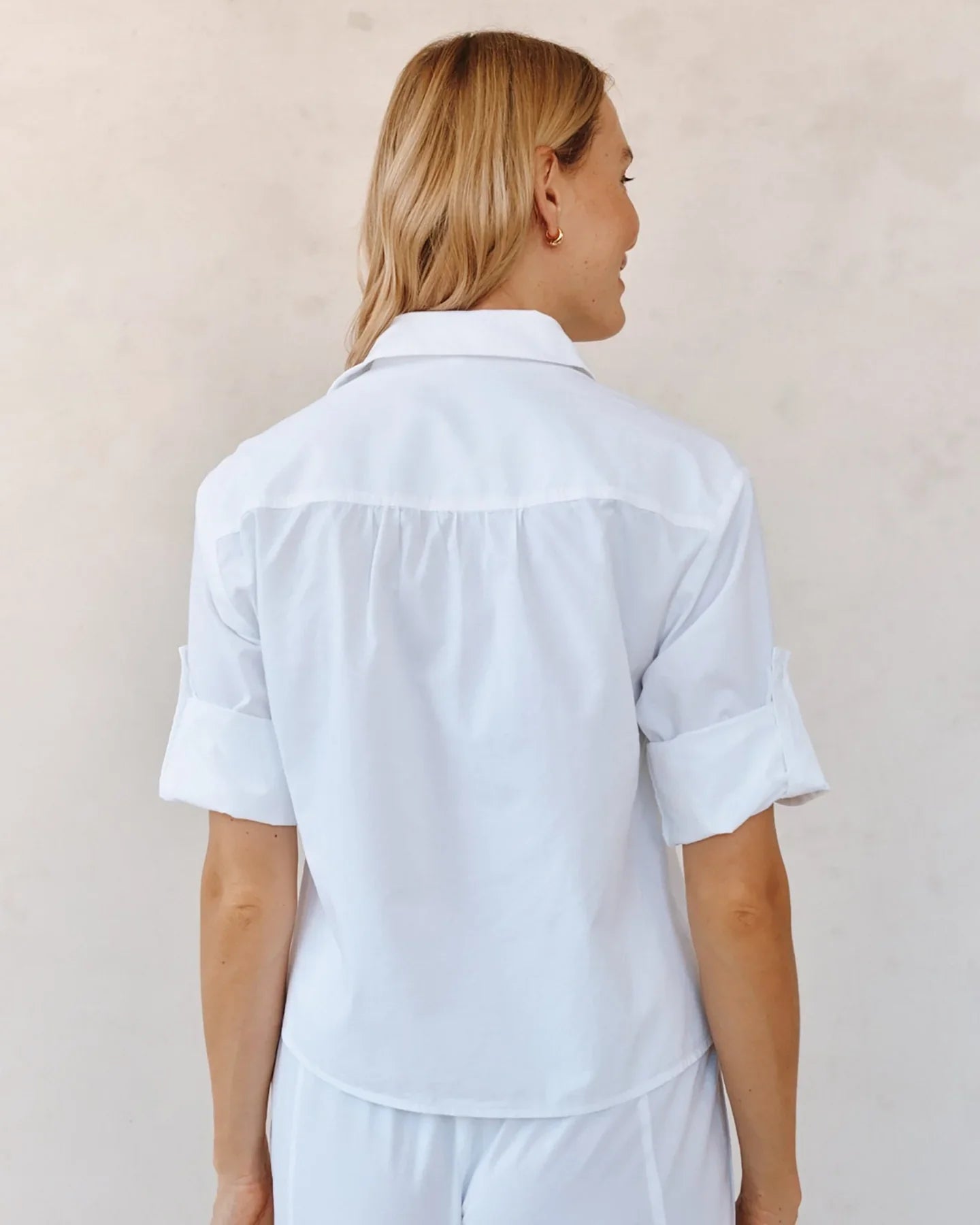 Bella Dahl Long Sleeve Crop Utility Shirt
