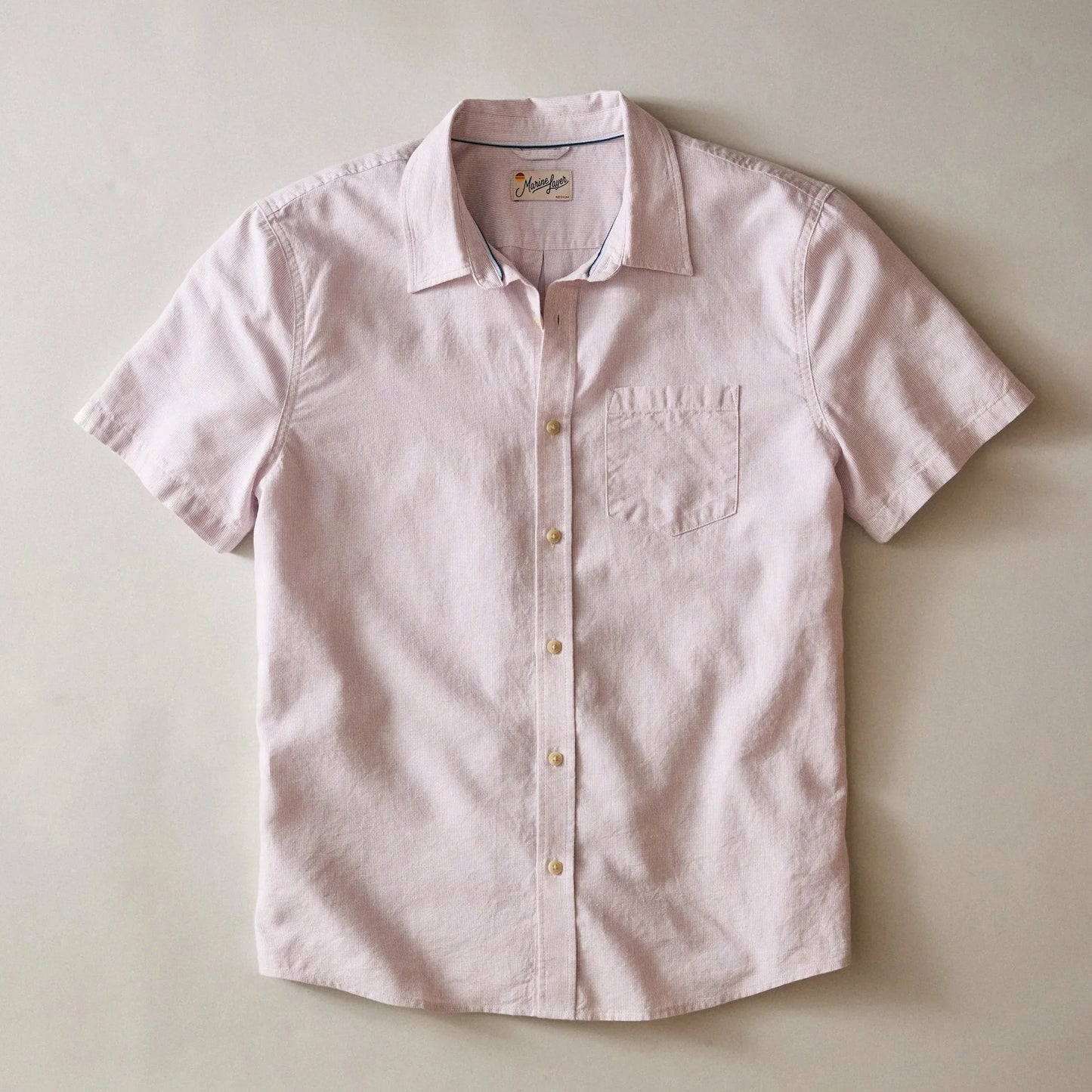 Marine Layer Better-Than-Linen Short Sleeve Shirt