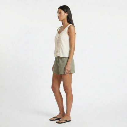 Isla Double Cloth Short