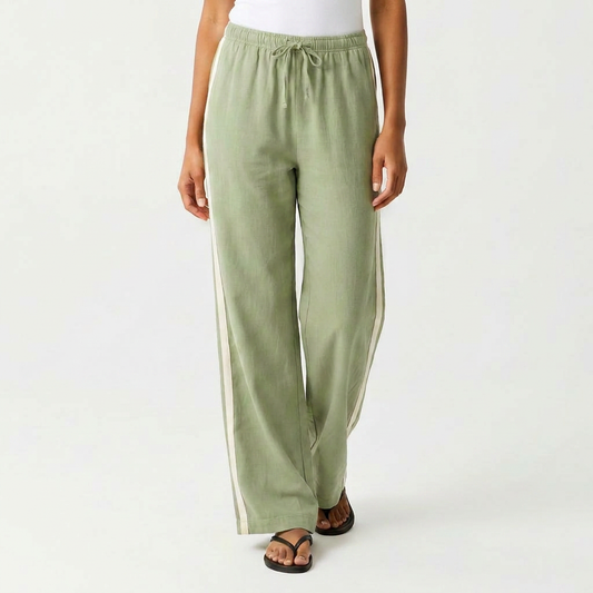 Wave Stamp Knit Pant