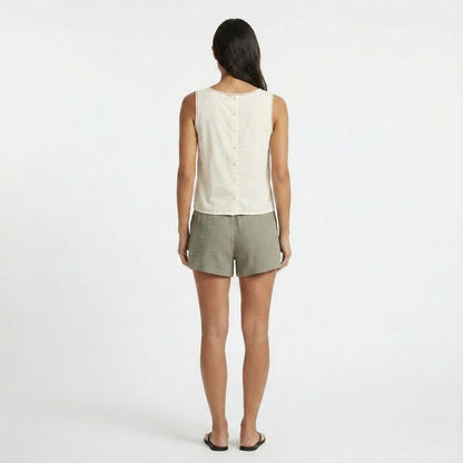 Isla Double Cloth Short