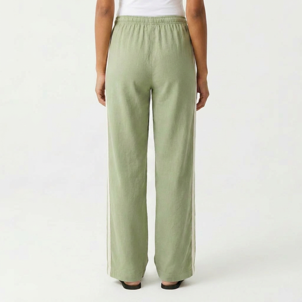 Wave Stamp Knit Pant