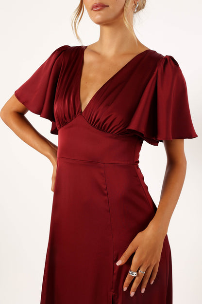 Casper Maxi Dress - Wine