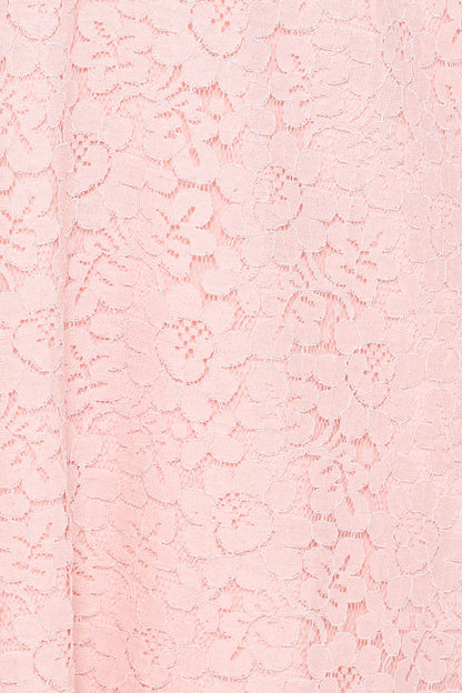 Cidel Mini Dress - Pink Lace