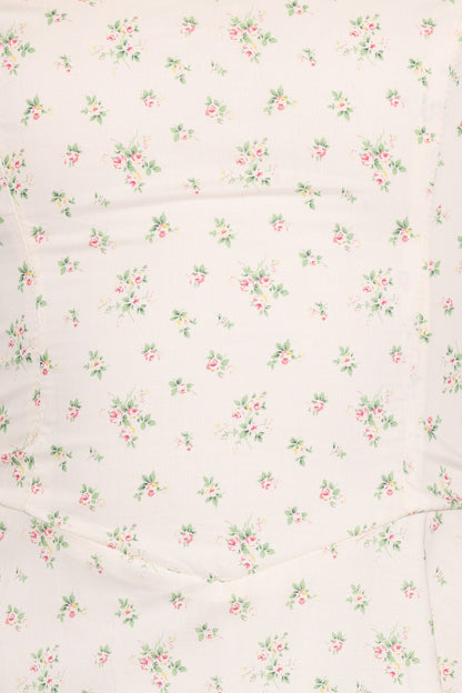 Clarissa Midi Dress - White Betty