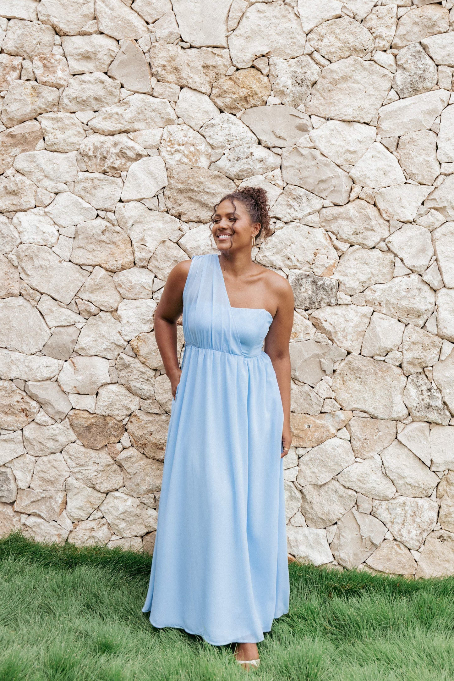 Darlee Maxi Dress - Cornflower Blue