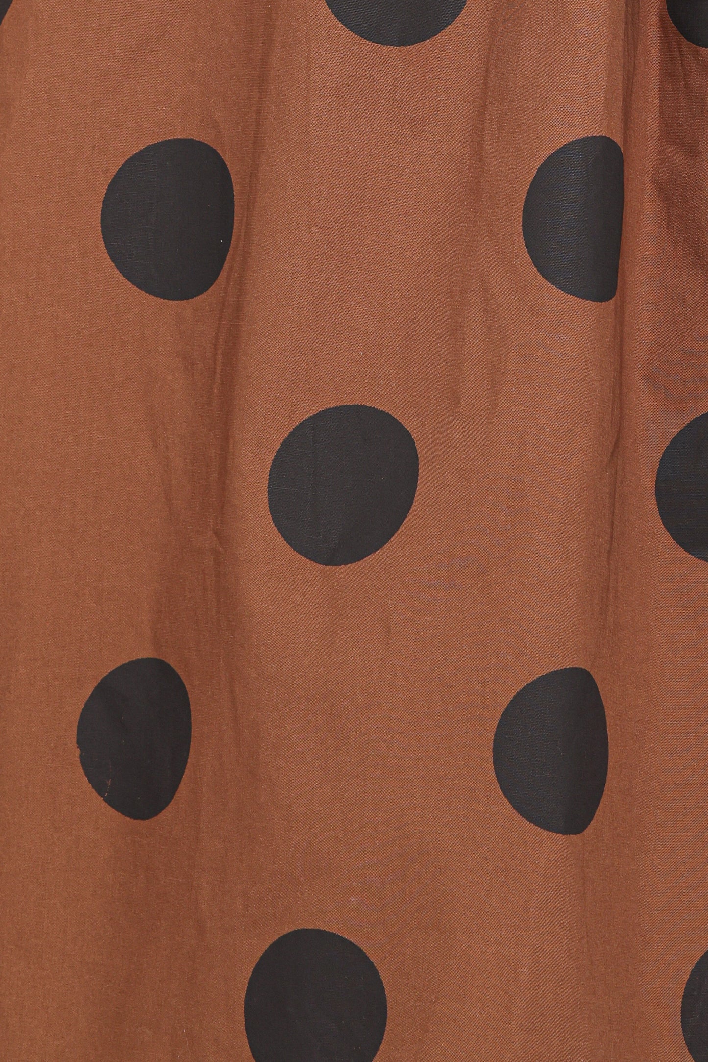 Eddie Mini Dress - Brown Polka Dot