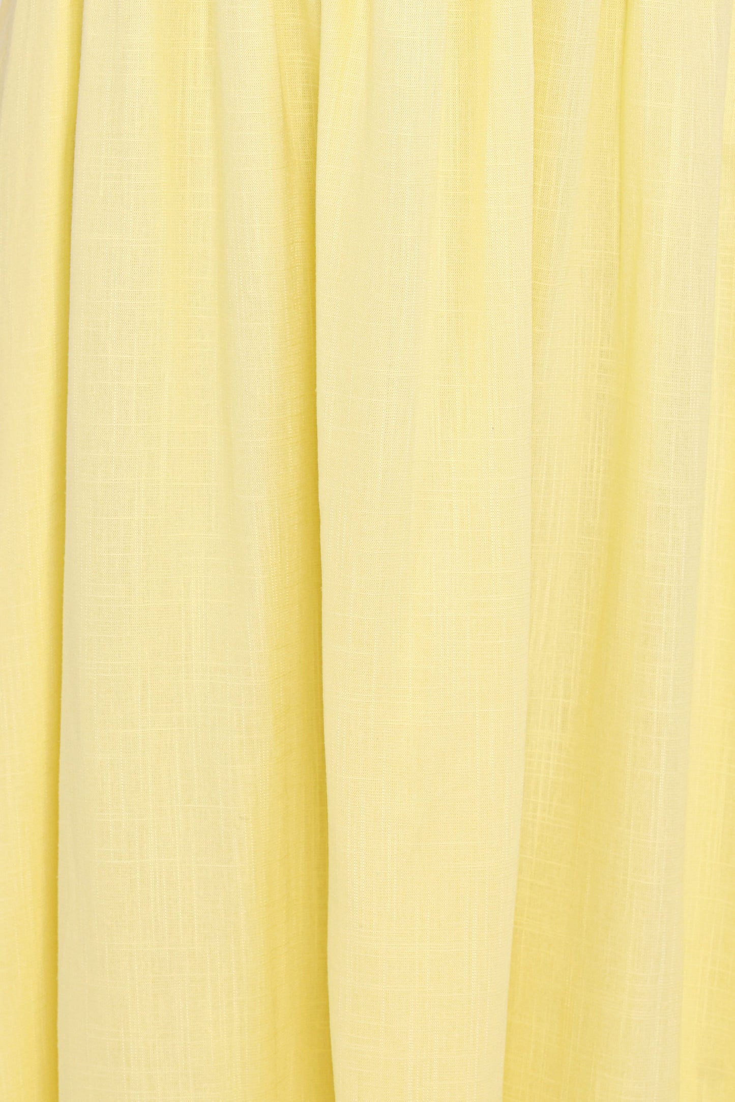 Kayt Strapless Dress - Butter Yellow