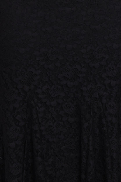 Keani Maxi Dress - Black Lace