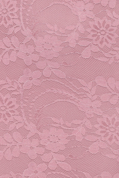 Mirelle Off Shoulder Lace Maxi Dress - Pink