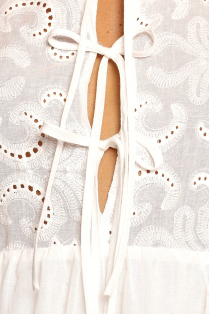 Nyssa Mini Dress - White