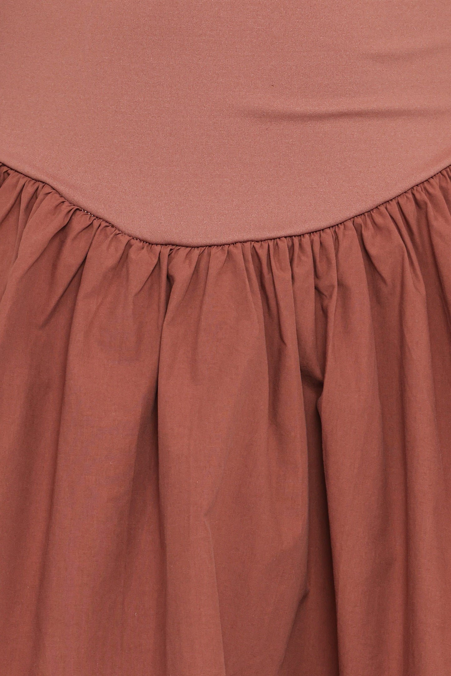 Sheena Long Sleeve Mini Dress - Mocha