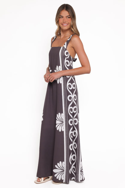 Valeria Maxi Dress - Espresso