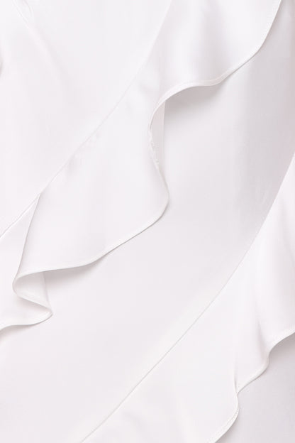 Valery Halterneck Mini Dress - White