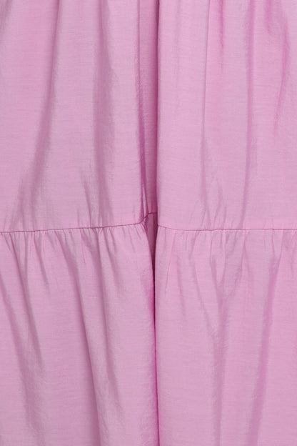 Vinny One Shoulder Maxi Dress - Pink