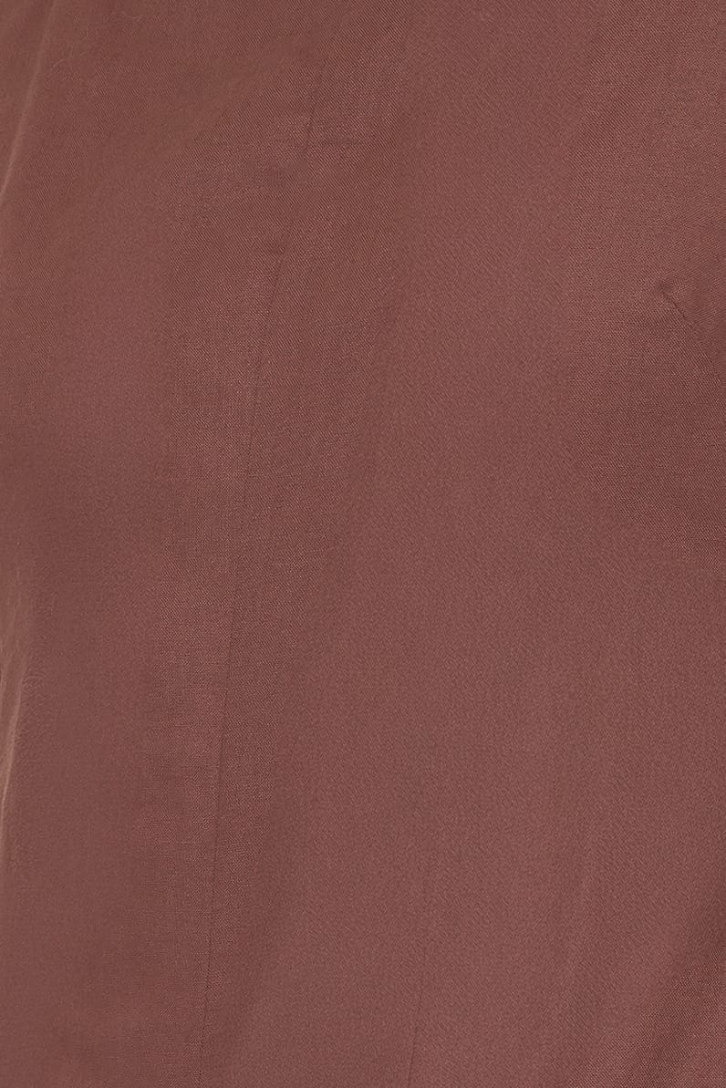 Ophilia Open Back Jumpsuit - Dark Brown