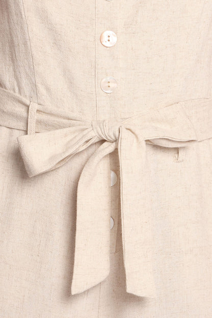 Rachel Jumpsuit - Beige
