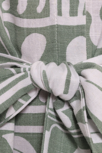 Tansy Romper - Sage Print