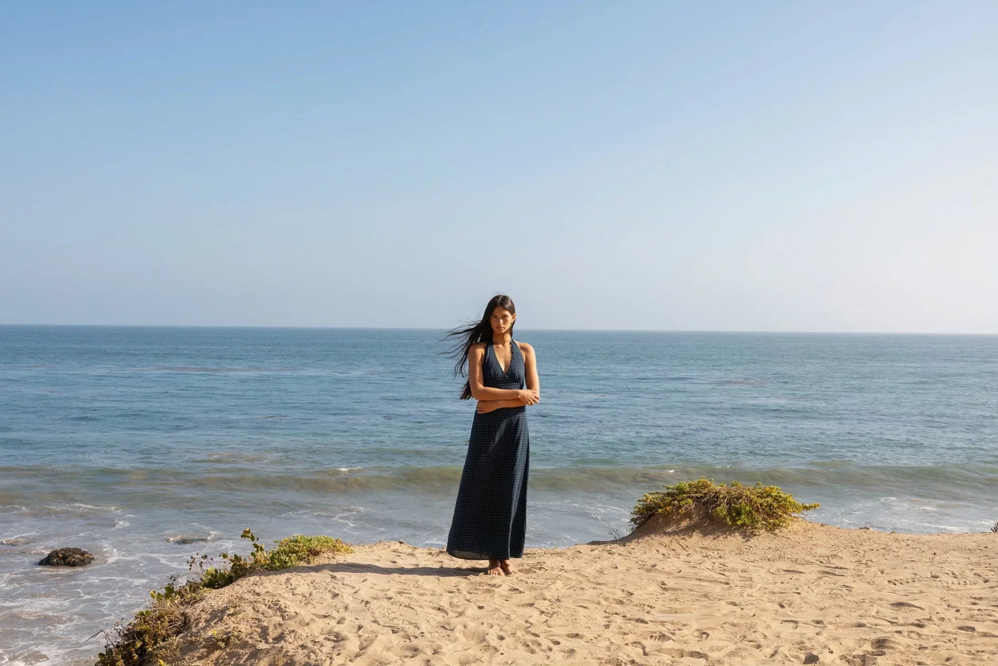 Rhythm Maisy Halter Maxi Dress